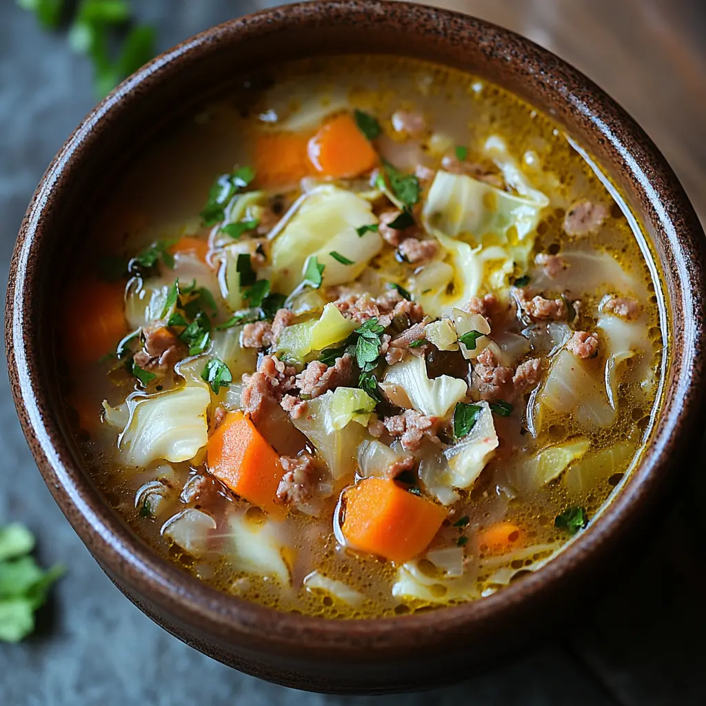 Cabbage Fat-Burning Soup