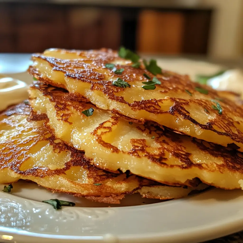 Buttery German Potato Pancakes