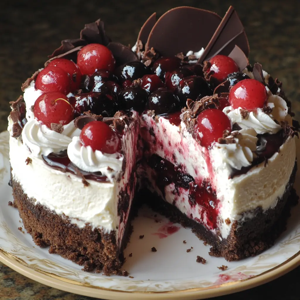 Black Forest Cheesecake Symphony