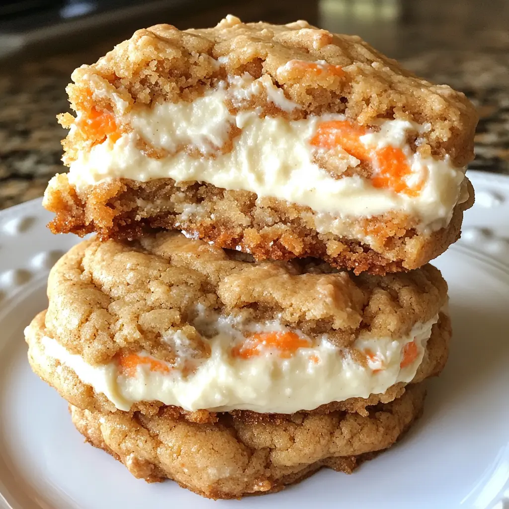 Irresistible Carrot Cake Cheesecake Cookies