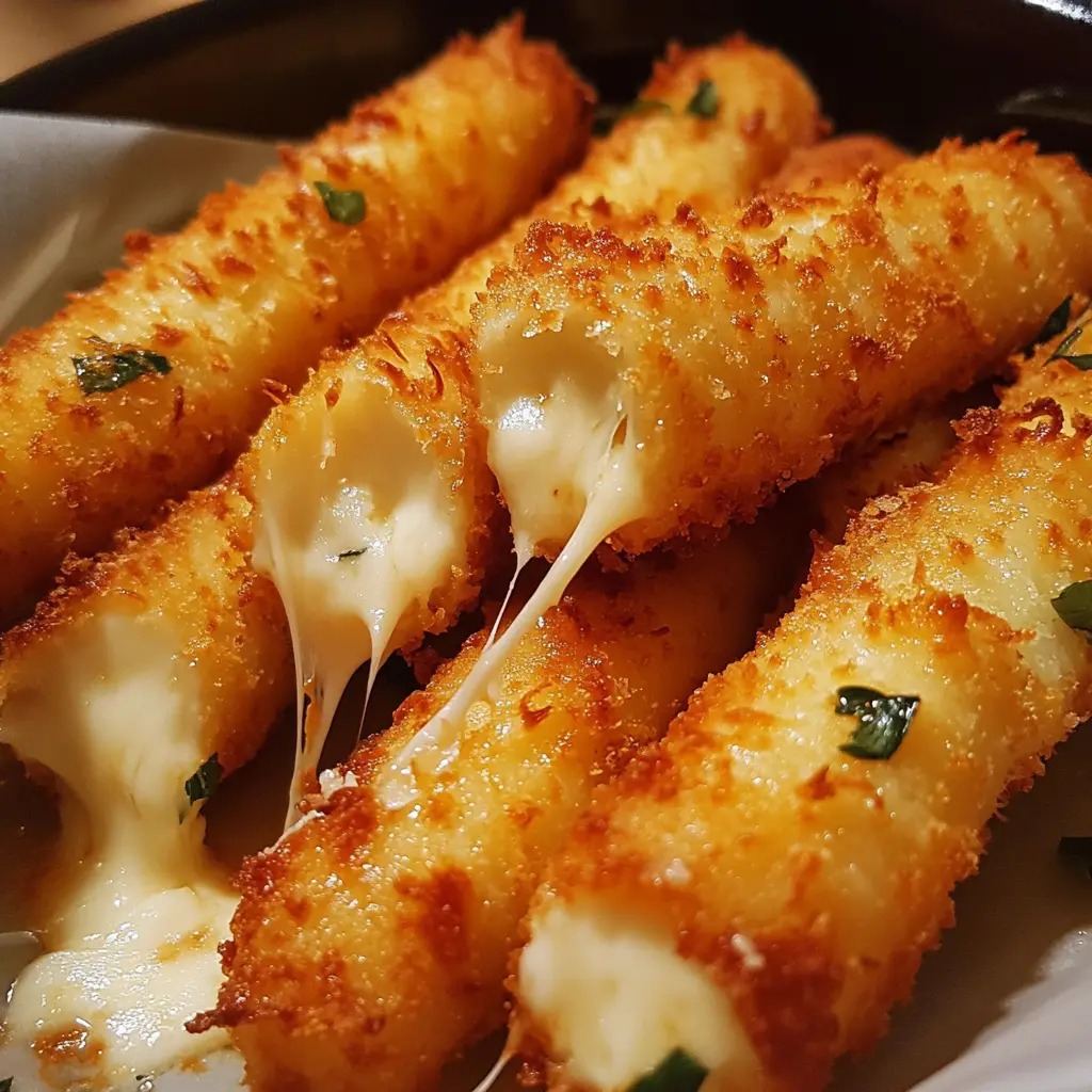 Irresistible Mozzarella Cheese Sticks 🧀🧀