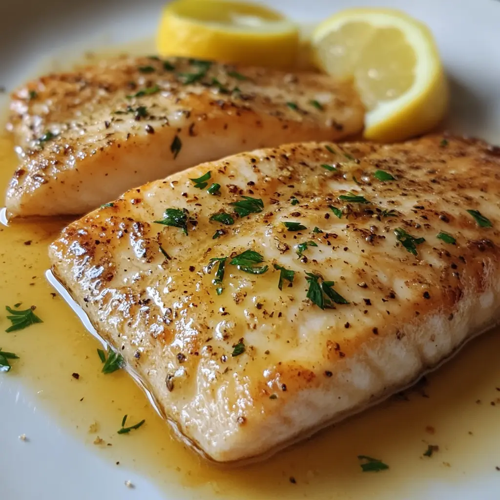 Lemon Butter Fish Fillet