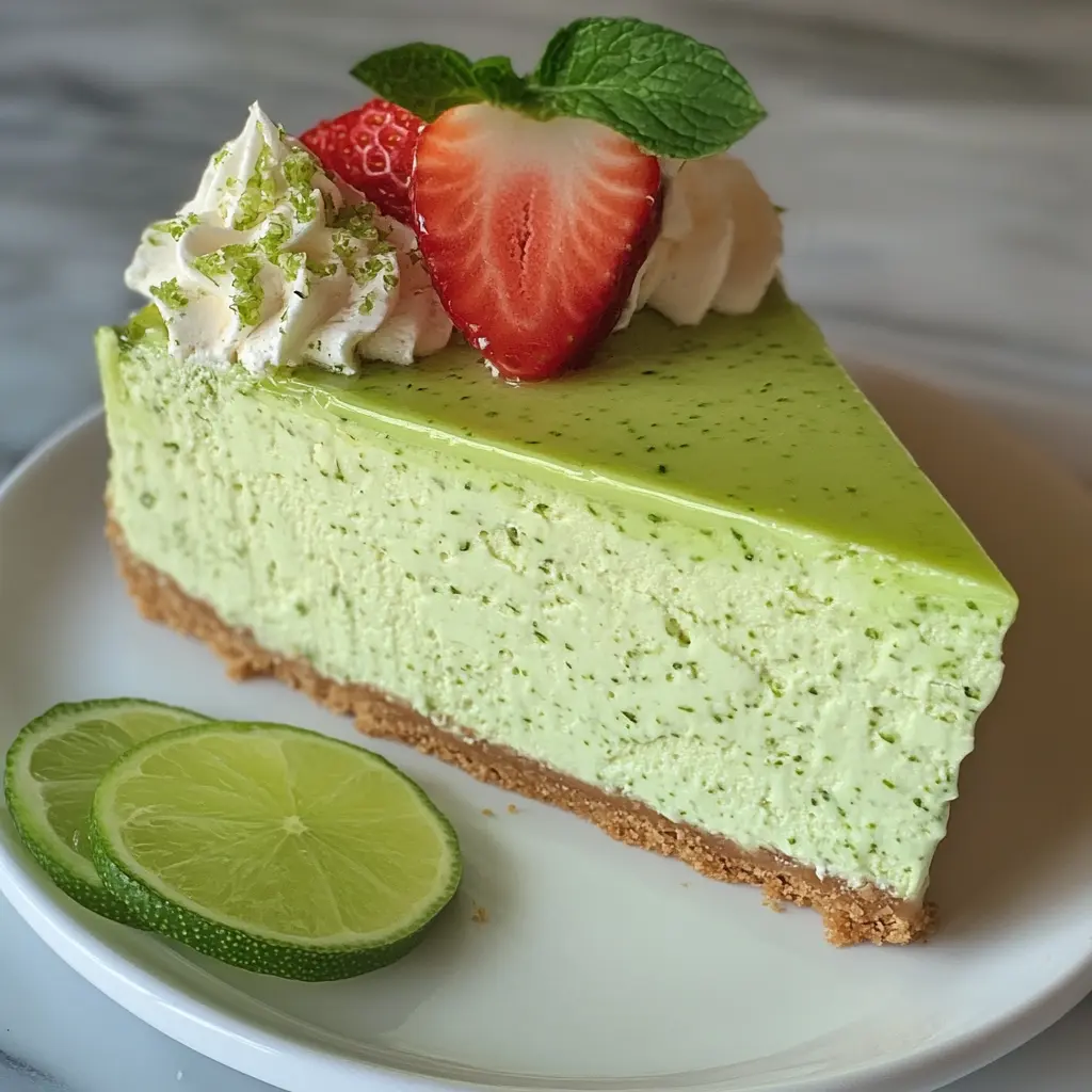 Lime Mousse Cheesecake