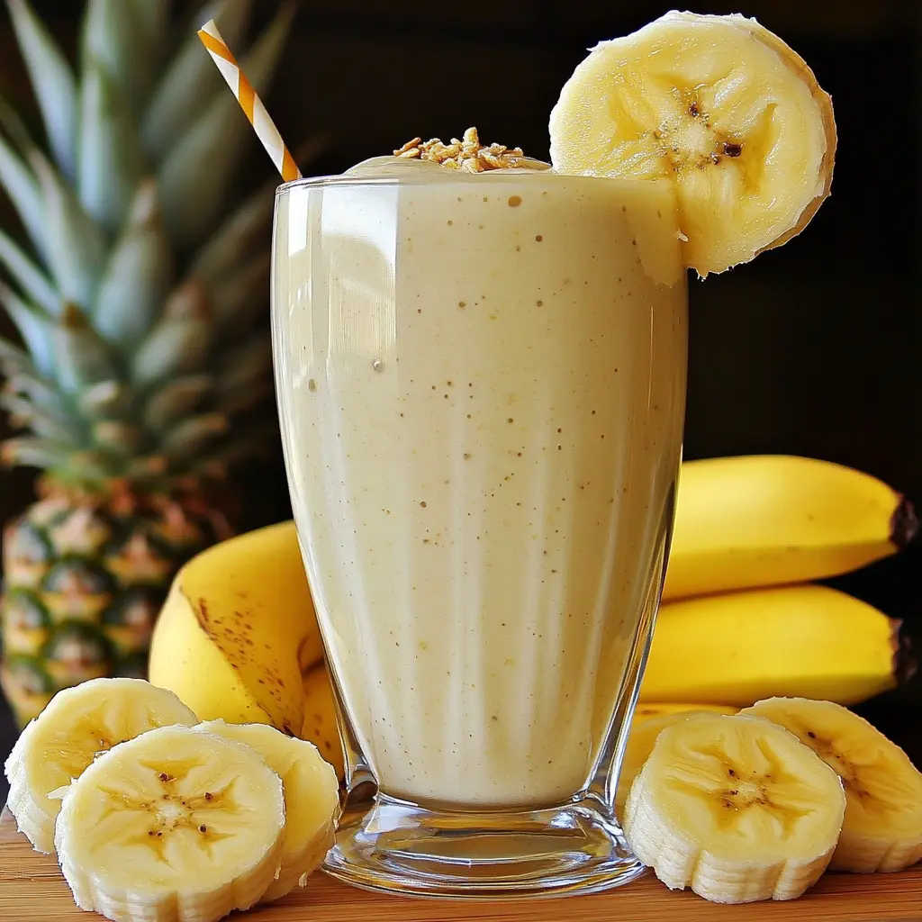 Pineapple and Banana Smoothie