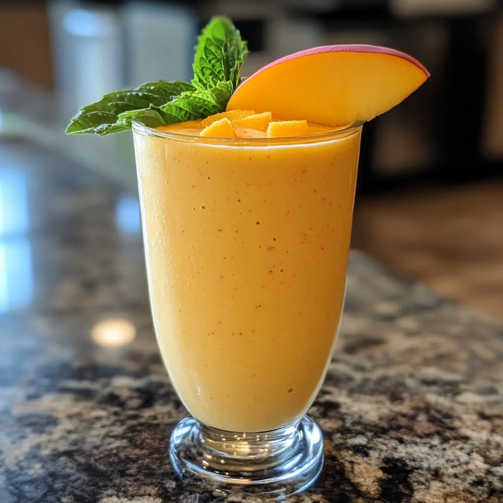 Mango Peach Smoothie